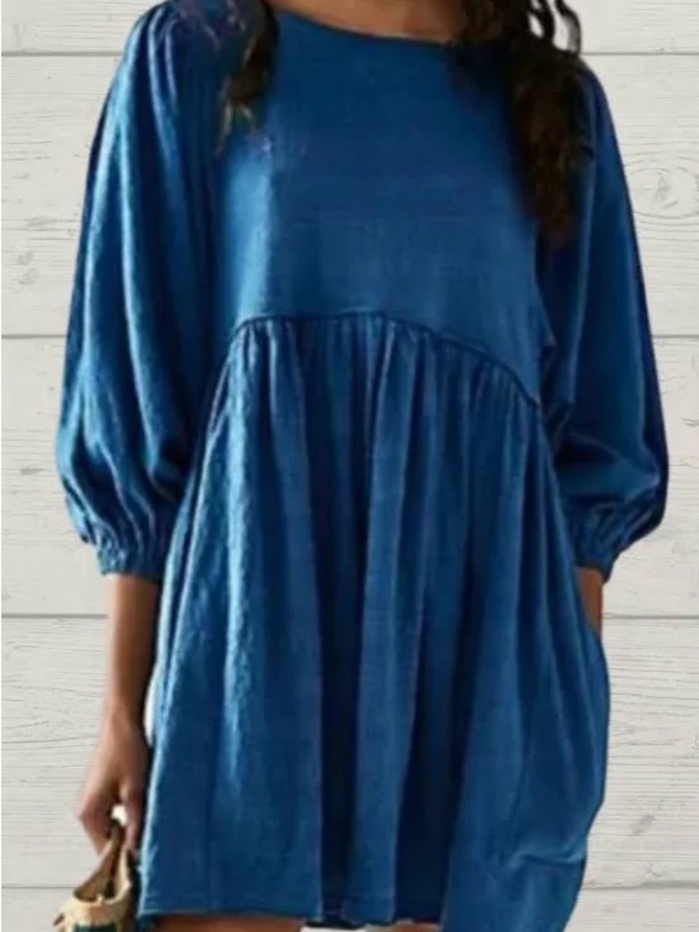 Free People Electric Blue Dress